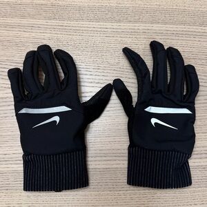 men’s Nike shield running gloves - size small